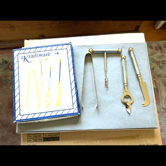 kraftware Other - Vintage bar tool set
